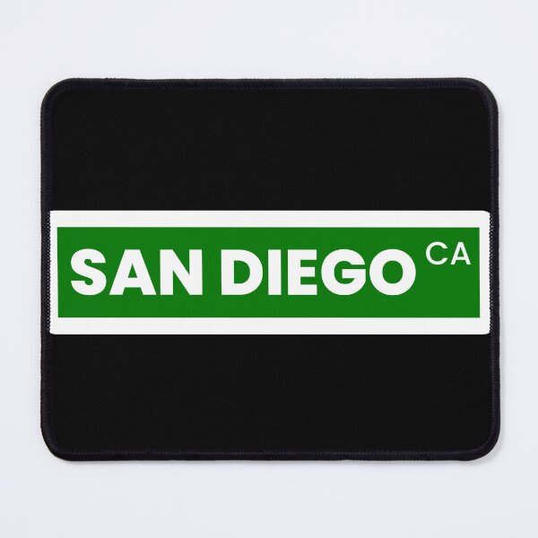 Item preview, San Diego, CA Street Sign designed and sold by CollegeThings.