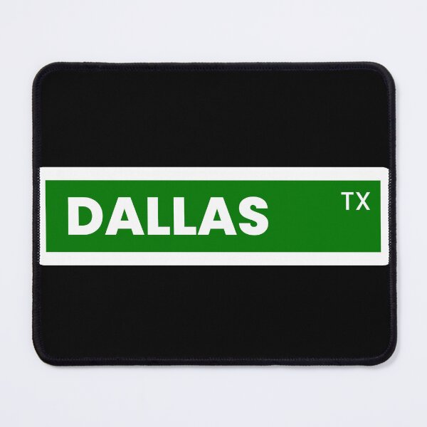 Item preview, Dallas, TX Street Sign designed and sold by CollegeThings.
