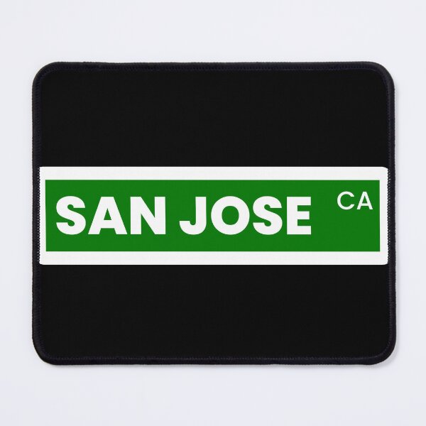 Item preview, San Jose, CA Street Sign designed and sold by CollegeThings.