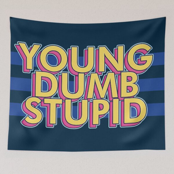 Item preview, NMIXX young dumb stupid title song text nswer | Morcaworks designed and sold by Morcawork.