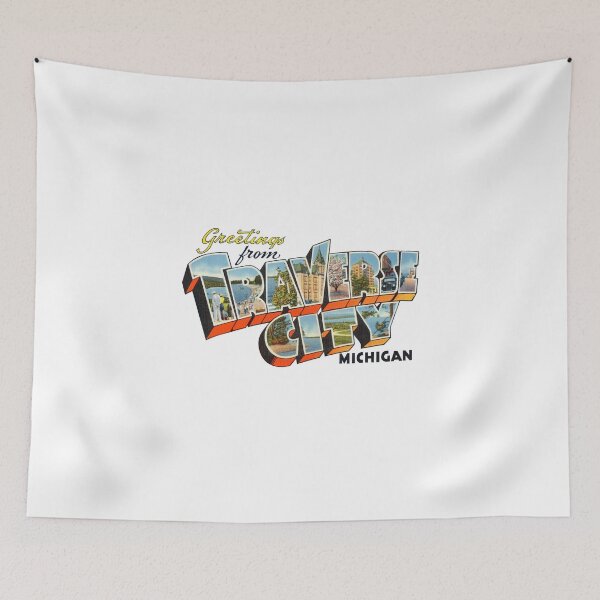 Item preview, Greetings from Traverse City, Michigan designed and sold by reapolo.