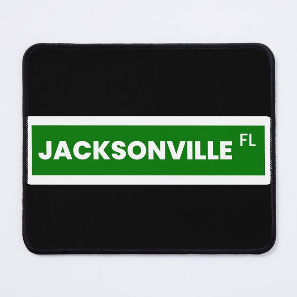Item preview, Jacksonville, FL Street Sign designed and sold by CollegeThings.