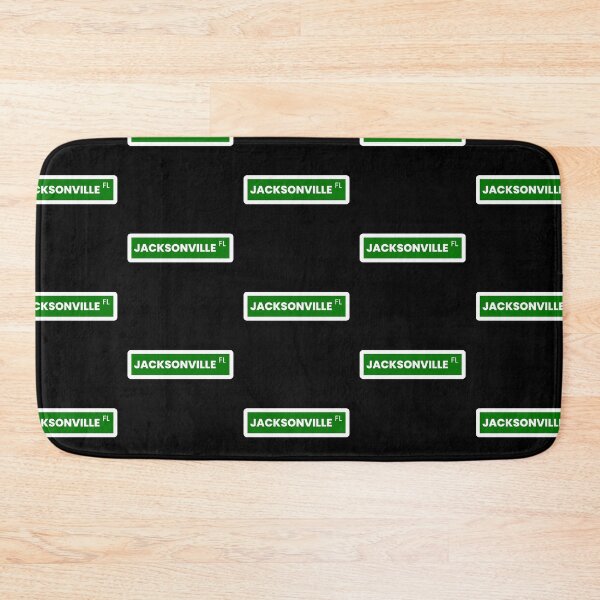 Item preview, Jacksonville, FL Street Sign designed and sold by CollegeThings.