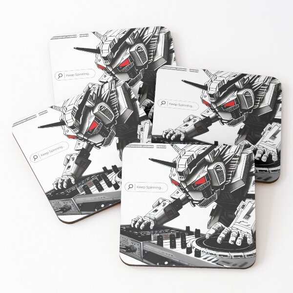 Item preview, Robot DJs Keep spinning designed and sold by PanfurWare-LLC.