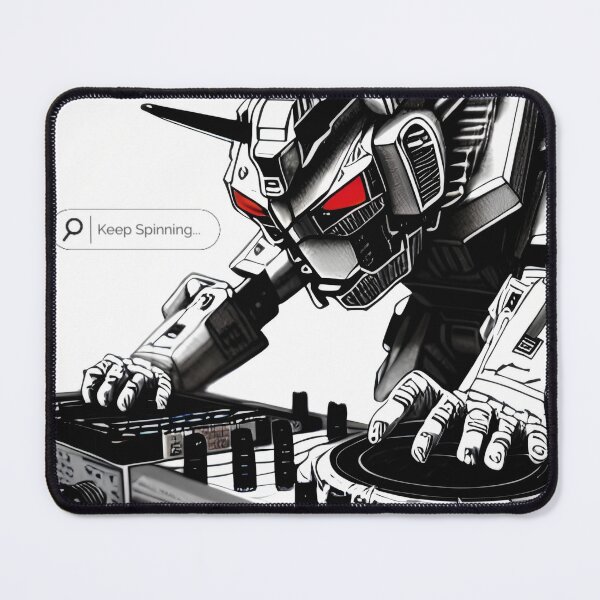Item preview, Robot DJs Keep spinning designed and sold by PanfurWare-LLC.