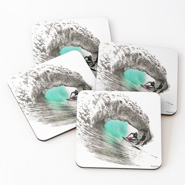 Item preview, Ghost On The Wave. Surfer. WallsOfFame designed and sold by WallsOfFameAust.