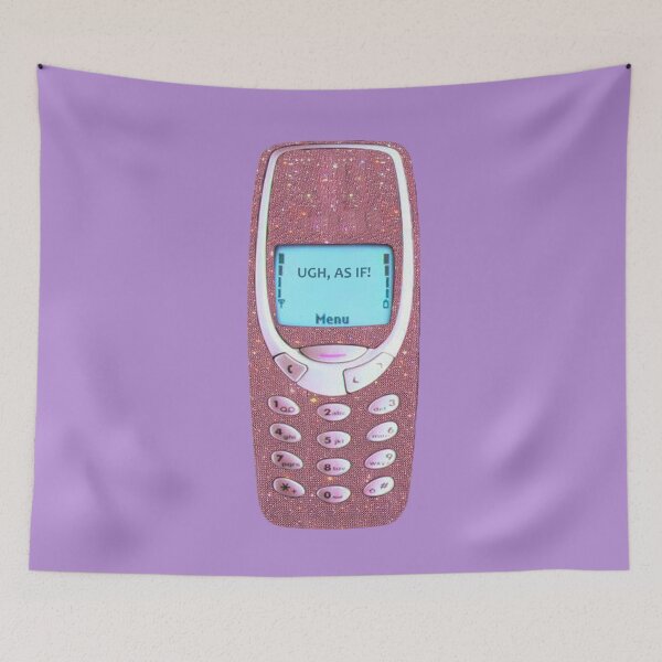 Item preview, GLITTER Y2K CELL PHONE designed and sold by jeanlouise.