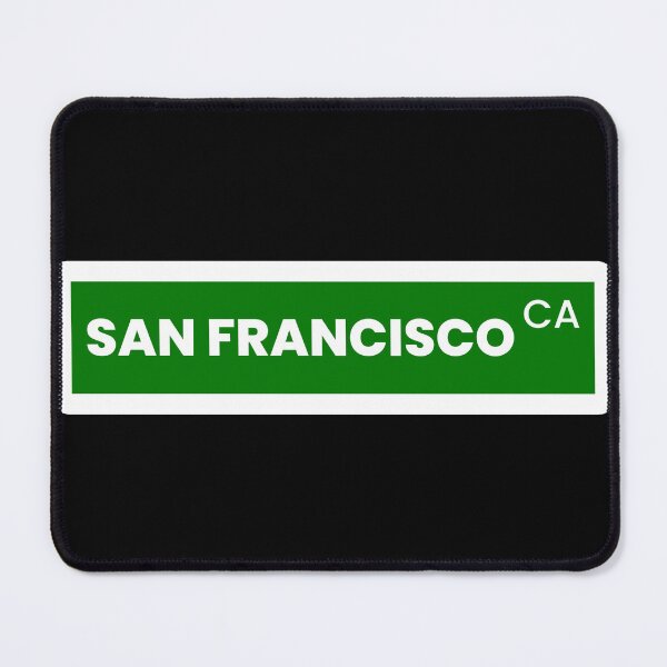 Artikelvorschau, San Francisco, CA-Straßenschild entworfen und verkauft von CollegeThings.