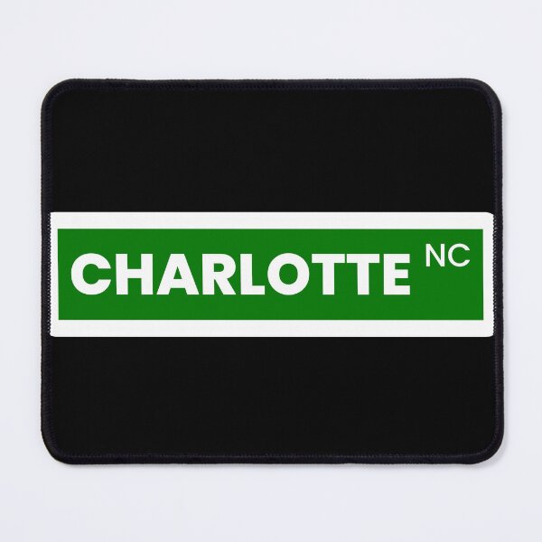 Item preview, Charlotte, NC Street Sign designed and sold by CollegeThings.