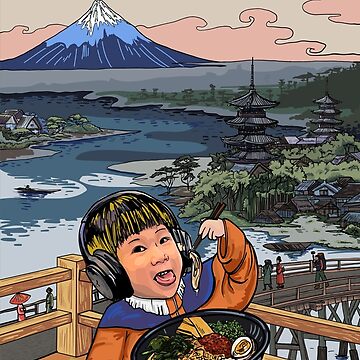 Artwork thumbnail, Ramen Baby Spicy Garlic Mazemen by HanaDesign63245
