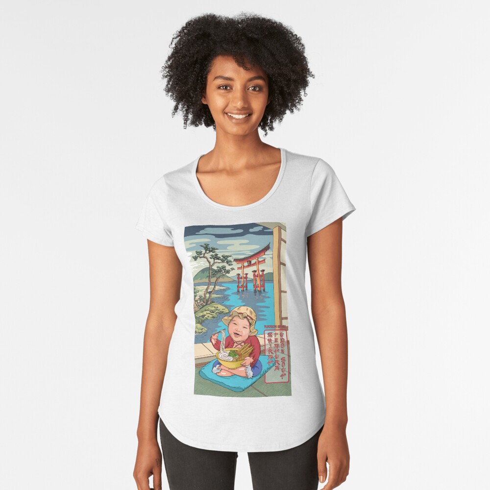 Item preview, Premium Scoop T-Shirt designed and sold by HanaDesign63245.