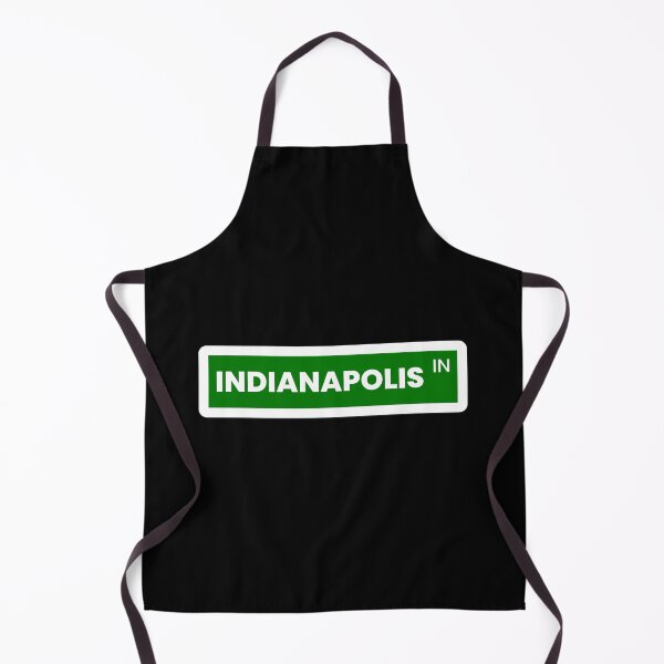 Aperçu de l'œuvre Indianapolis, IN Plaque de rue créée et vendue par CollegeThings.