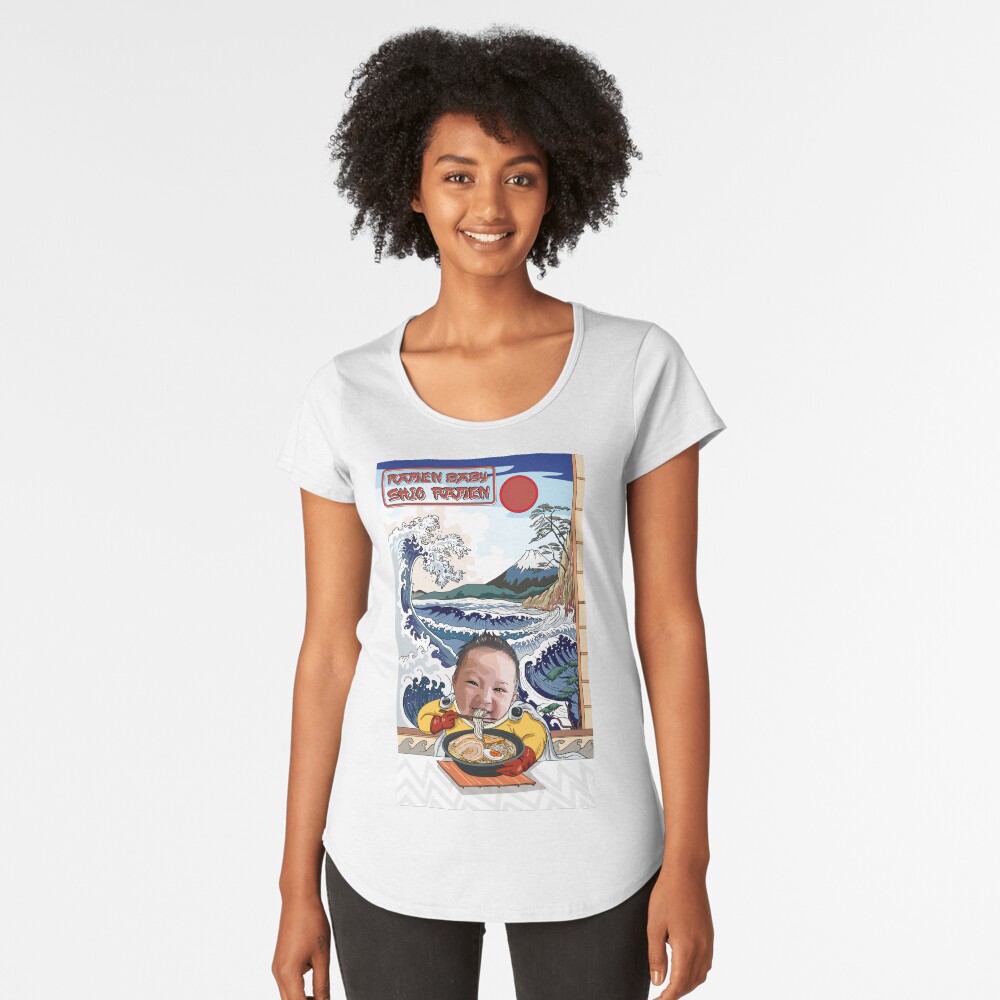 Item preview, Premium Scoop T-Shirt designed and sold by HanaDesign63245.