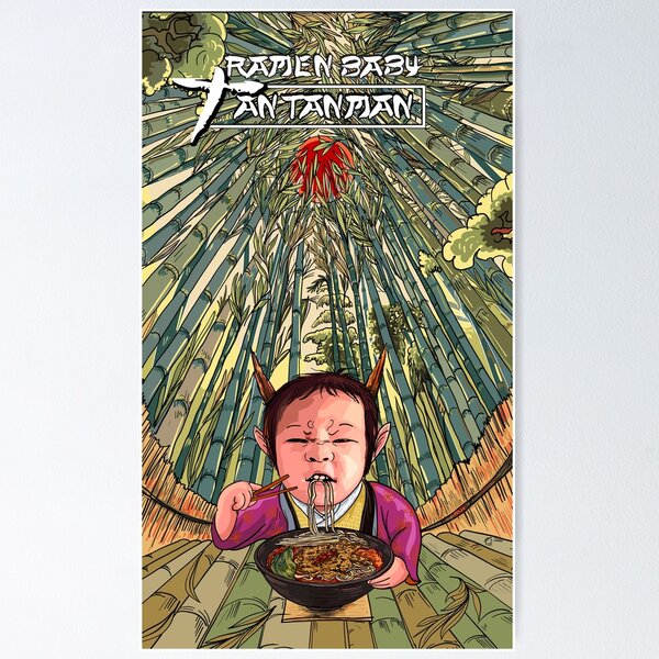 Ramen Baby Tantanman Poster
