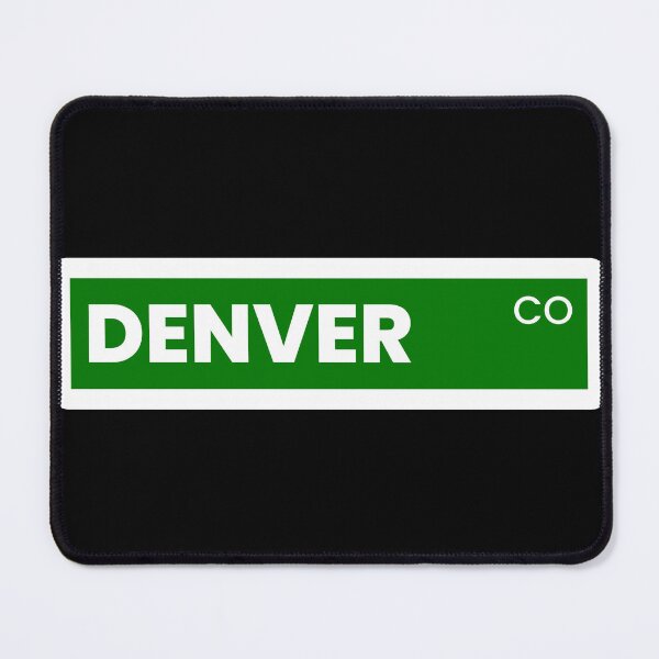 Item preview, Denver, CO Street Sign designed and sold by CollegeThings.