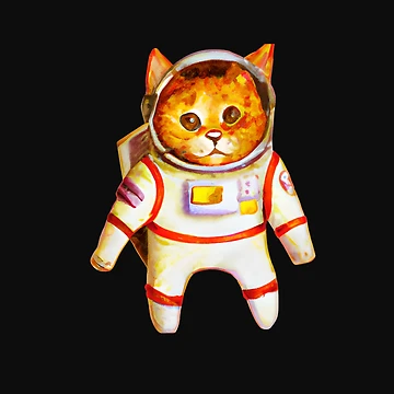 Artwork thumbnail,  Astrocat by starfishstuff