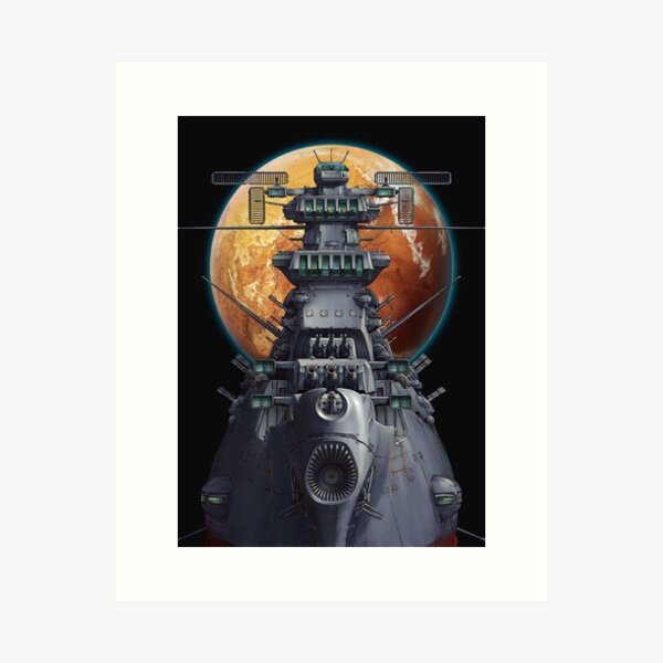 Item preview, Art Space Battleship Yamato designed and sold by Mikelarx.