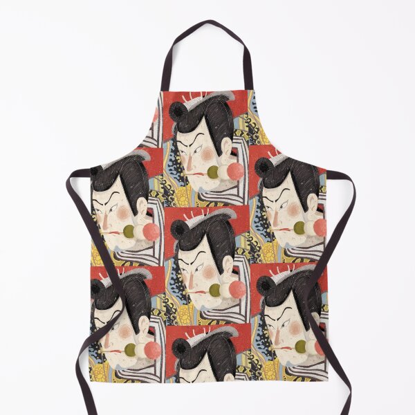 Item preview, Vintage kabuki ukiyo e with dango designed and sold by lisasaputra.