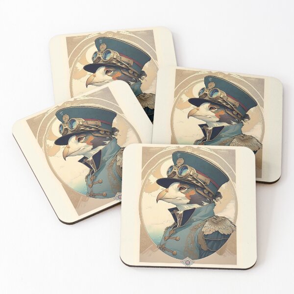 Item preview, Anthropomorphic Victorian Puffin Pilot designed and sold by entwithanaxe.