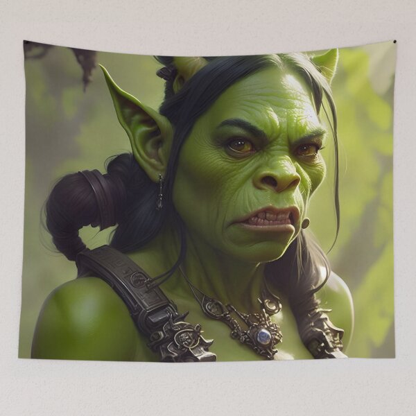 Item preview, Female Green Orc designed and sold by magikman65.