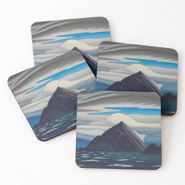 Item preview, Morin Island, Eclipse Sound, North Baffin Island, Arctic Painting XXXVI by Lawren Harris designed and sold by TheRedVineyard.
