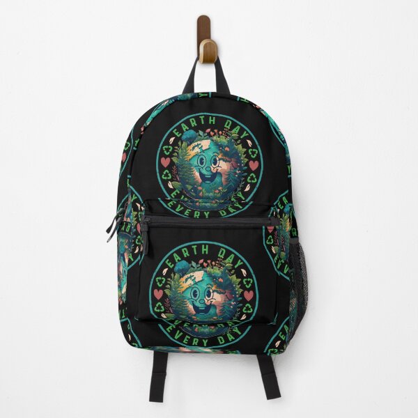 Item preview, Cute Earth Day Every Day Happy Planet  designed and sold by GravitiTees.