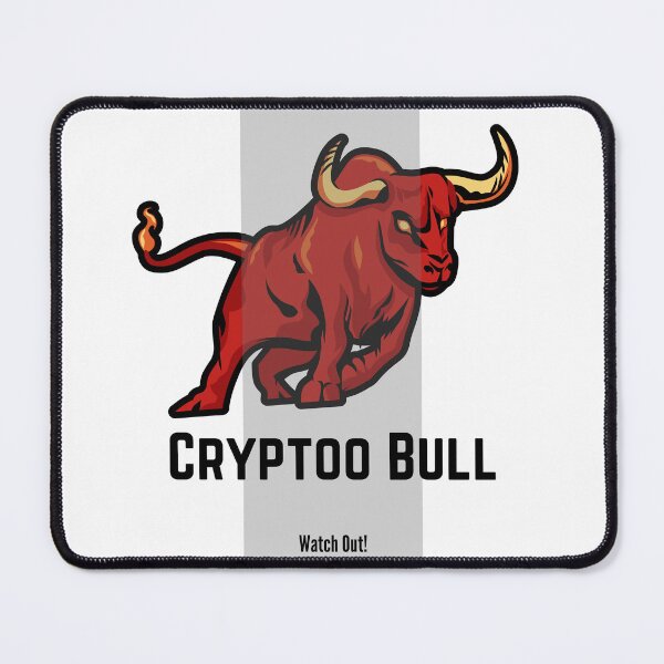 Item preview, Raging Bull of Crypto | Cryptoo Bull designed and sold by CryptooBull.