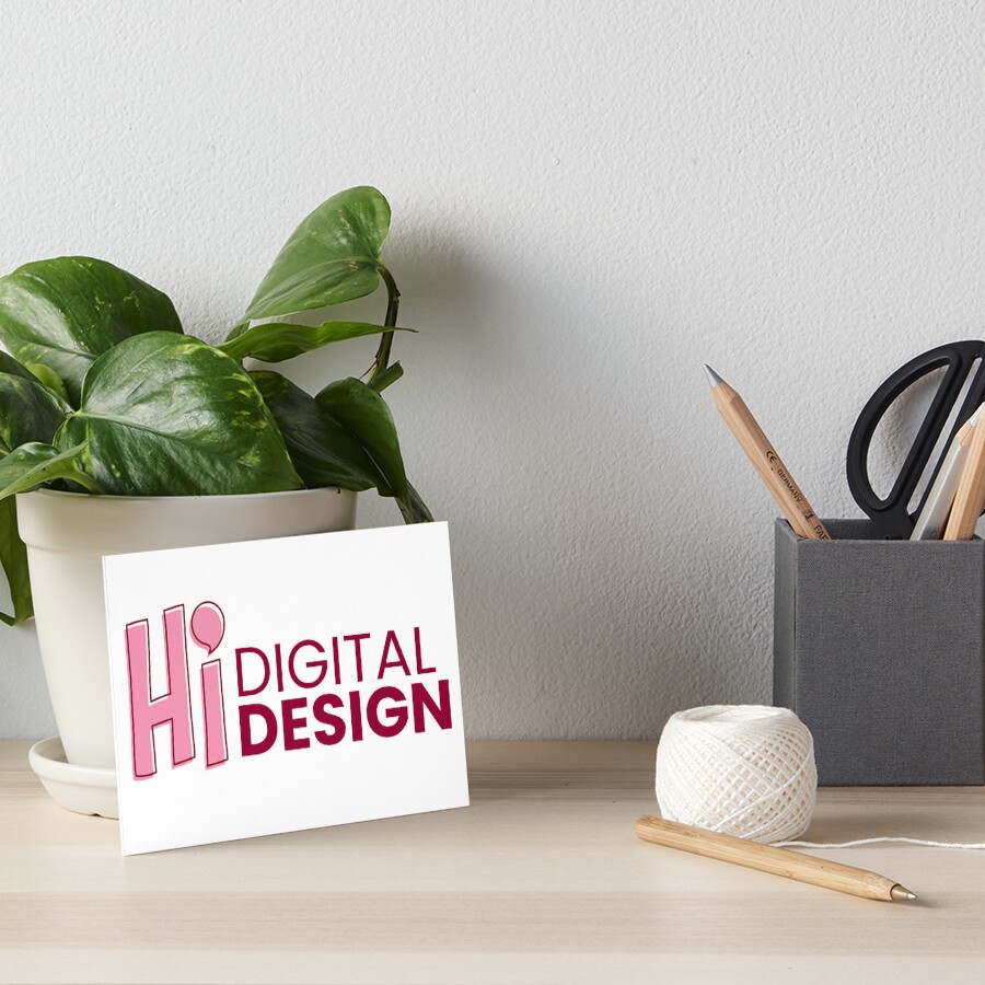 Item preview, Art Board Print designed and sold by HiDigitalDesign.