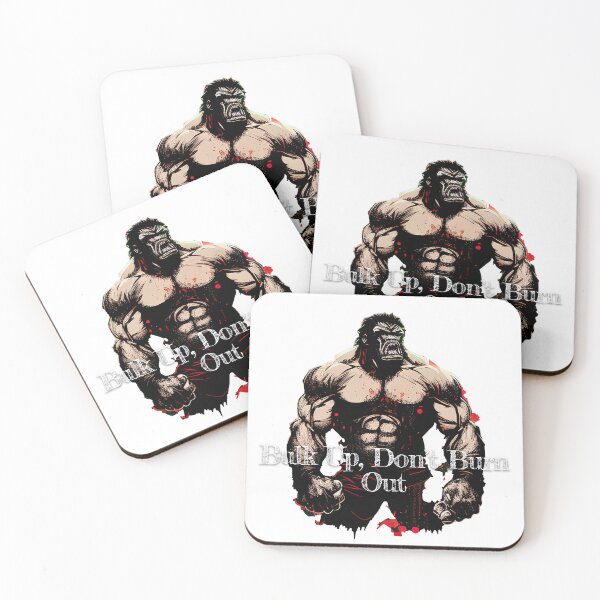 Item preview, Bulk Up, Don't Burn Out Bodybuilding Fitness Gym Workout Exercise Merch Print Design designed and sold by tengamerx.