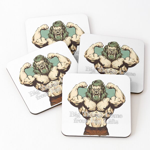 Item preview, Big Things Come from Big Lifts Bodybuilding Fitness Gym Workout Exercise Merch Print Design designed and sold by tengamerx.