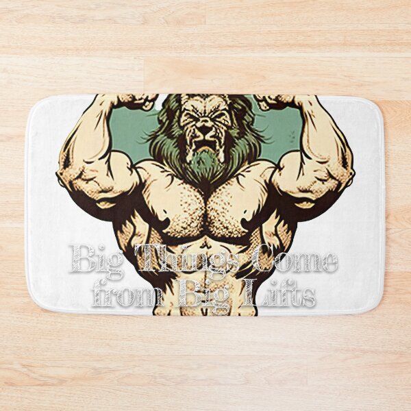 Item preview, Big Things Come from Big Lifts Bodybuilding Fitness Gym Workout Exercise Merch Print Design designed and sold by tengamerx.