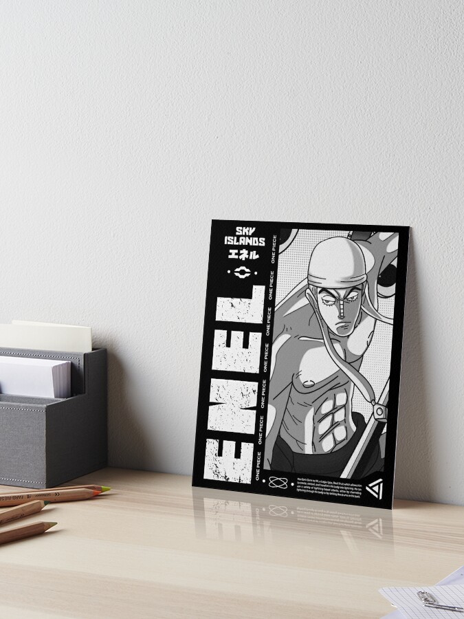 God Enel One Piece Enel Bounty Poster Skypeia Goro goro no mi Art Board  Print for Sale by One Piece Bounty Poster