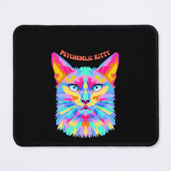 Item preview, Psychedelic Kitty designed and sold by mkzmerch.