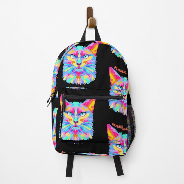 Item preview, Psychedelic Kitty  designed and sold by mkzmerch.
