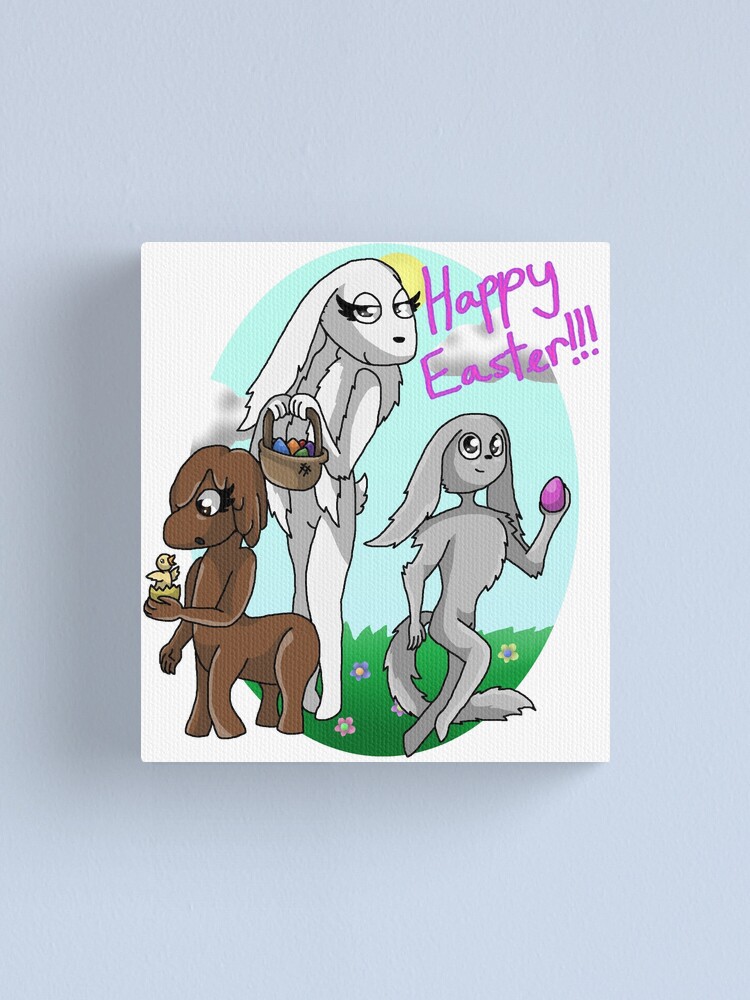 Rainbow Friends Orange & Grey ChocEggs (Easter 2023) | Greeting Card