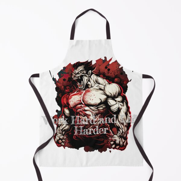 Item preview, Work Hard and Lift Harder Bodybuilding Fitness Gym Workout Exercise Merch Print Design designed and sold by tengamerx.