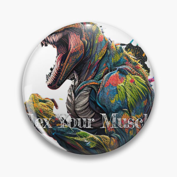 Item preview, Flex Your Muscles Bodybuilding Fitness Gym Workout Exercise Merch Print Design designed and sold by tengamerx.