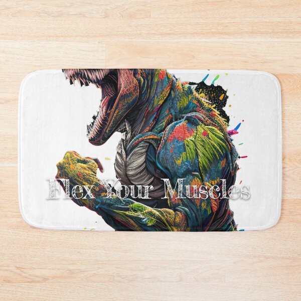 Item preview, Flex Your Muscles Bodybuilding Fitness Gym Workout Exercise Merch Print Design designed and sold by tengamerx.
