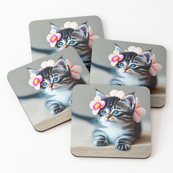 Item preview, Kitten in bloom designed and sold by imagynationwork.