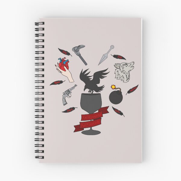 Item preview, Crows - No Mourners, No Funeral designed and sold by Noodly Doodles.