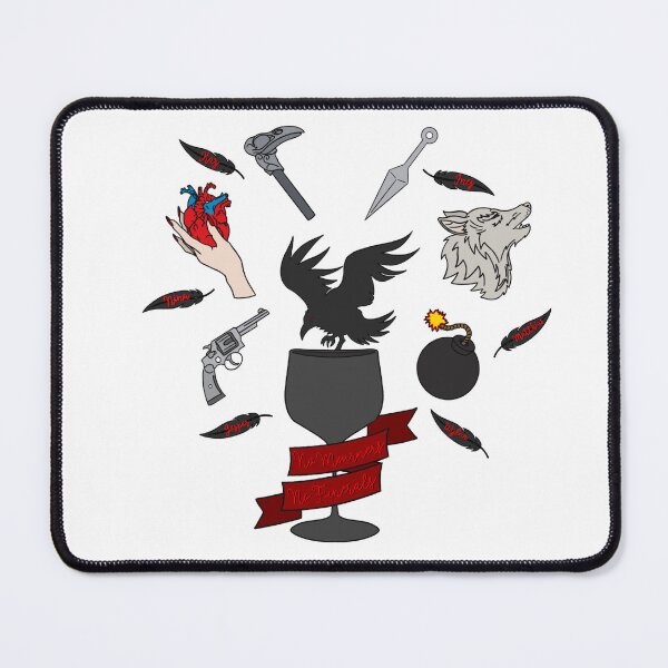 Item preview, Crows - No Mourners, No Funeral designed and sold by Noodly Doodles.