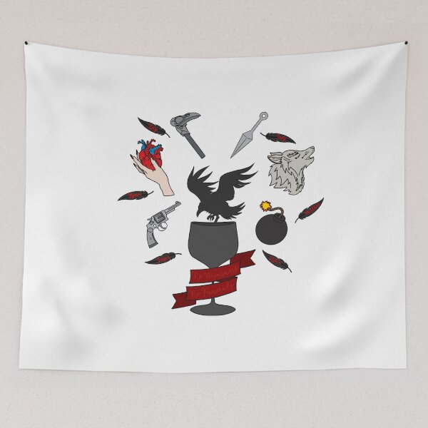 Item preview, Crows - No Mourners, No Funeral designed and sold by Noodly Doodles.