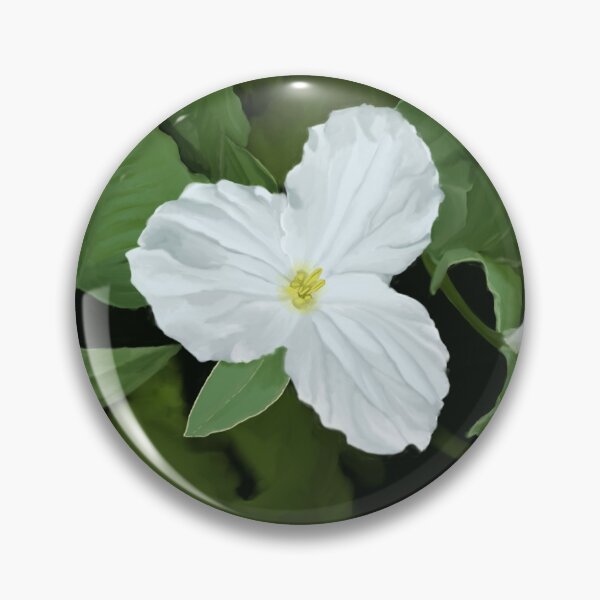 Item preview, Trillium - flor provincial de Ontario designed and sold by JustMajesticArt.