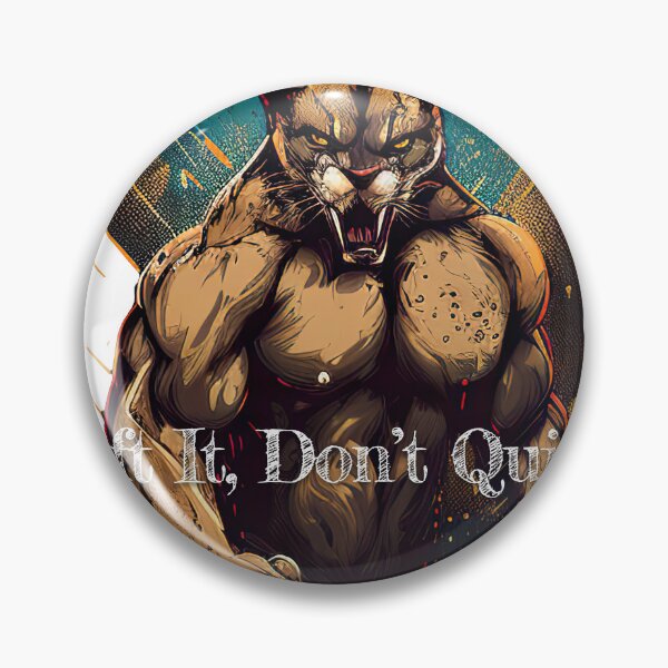 Item preview, Lift It, Don't Quit It Bodybuilding Fitness Gym Workout Exercise Merch Print Design designed and sold by tengamerx.