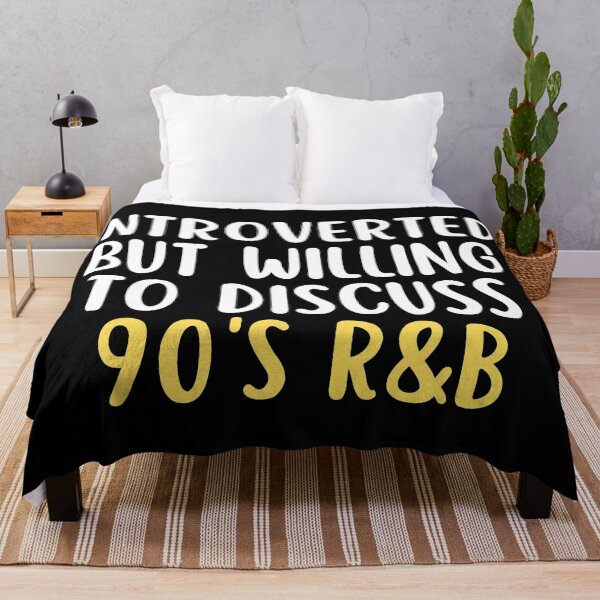 Item preview, Introverted But Willing To Discuss 90's R&B designed and sold by Supra Designs.