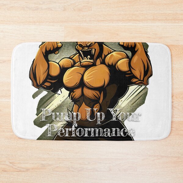 Item preview, Pump Up Your Performance Bodybuilding Fitness Gym Workout Exercise Merch Print Design designed and sold by tengamerx.