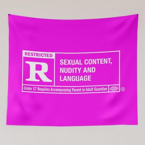 Item preview, Restricted Movie Rated-R designed and sold by Popular-Gifts.