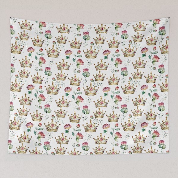 Item preview, Princess Crowns and Roses designed and sold by Christie Cudia.
