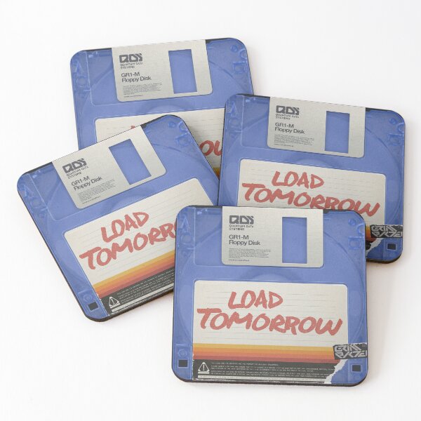 Item preview, Load Tomorrow 3.5 Floppy Disk : Blue Edition designed and sold by GrimPikzel.