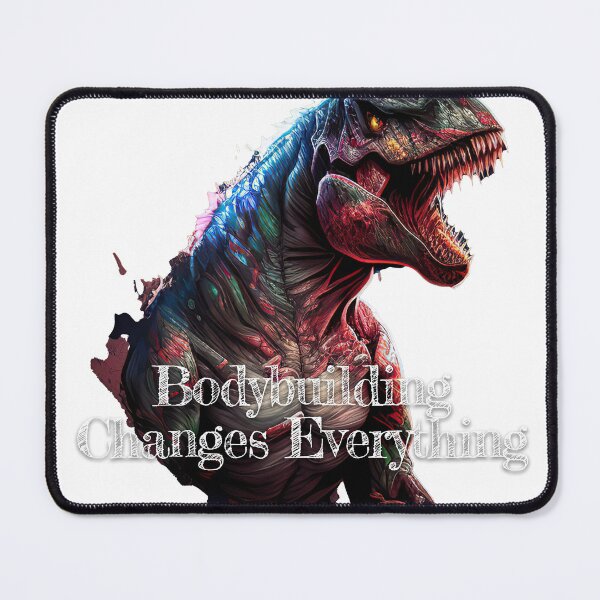 Item preview, Bodybuilding Changes Everything Bodybuilding Fitness Gym Workout Exercise Merch Print Design designed and sold by tengamerx.